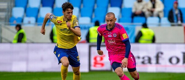 Vladimír Weiss ml. v zápase Slovan vs. DAC - Zdroj Profimedia