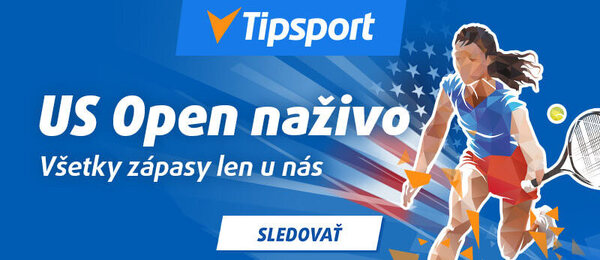 Sledujte US Open naživo na TV Tipsport.