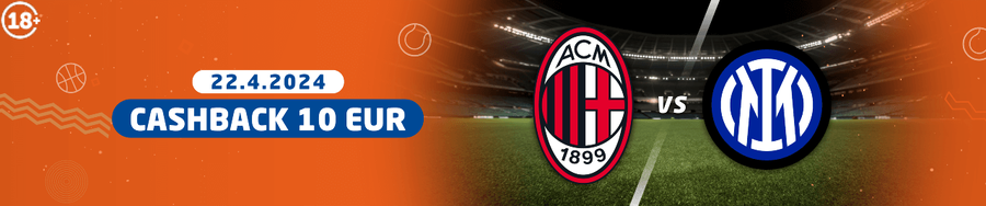 Kliknite SEM a tipnite si derby AC vs. Inter v Synottipe s bonusom!
