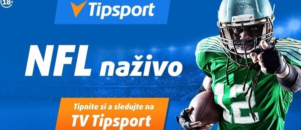 Registrujte sa TU a sledujte NFL online v Tipsporte