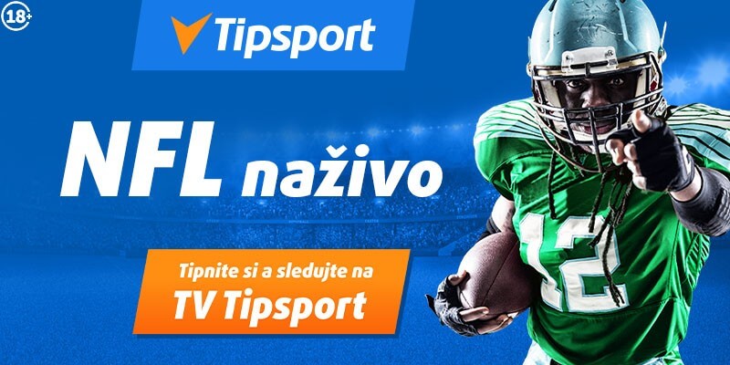 Registrujte sa TU a sledujte NFL online v Tipsporte