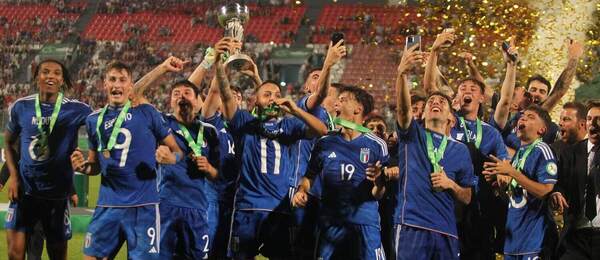 Futbal, talianska reprezentácia, víťaz ME U19 2023