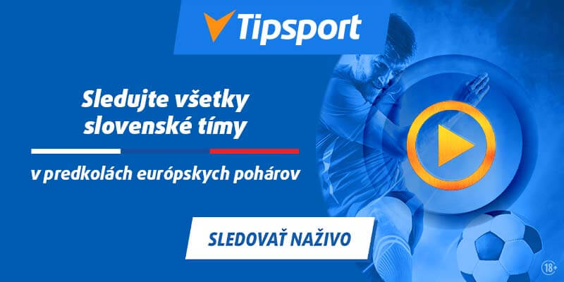Sledujte zápas Slovan Bratislava vs. Maccabi Haifa naživo na TV Tipsport!