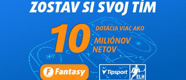 Kliknite TU, zaregistrujte sa a hrajte hokejovú fantasy v Tipsporte!