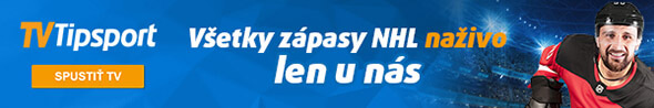 Sledujte všetky zápasy NHL naživo len na TV Tipsport!