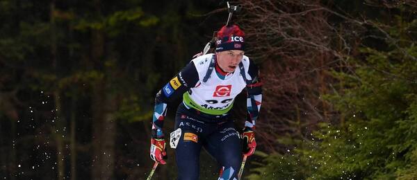 Nórsky biatlonista Johan Olav-Botn počas šprintu IBU Cup Arber-Hohenzollern