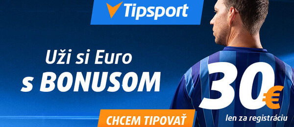 Kliknite SEM a tipujte futbalové EURO 2024 s bonusom v Tipsporte