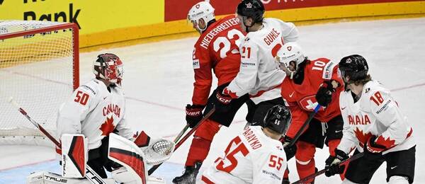 Švajčiarsko vs. Kanada, skupina A, MS v hokeji 2024