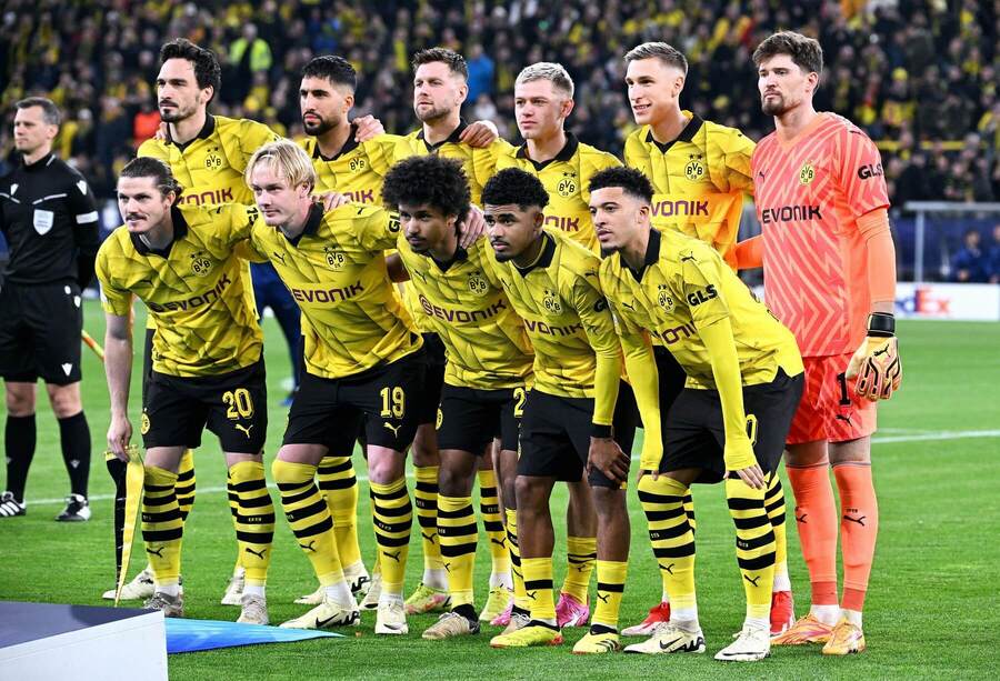 Borussia Dortmund v Lige majstrov.
