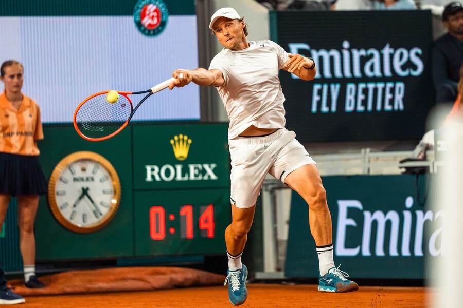 Jozef Kovalík v akcii počas Roland Garros 2024
