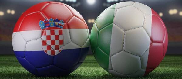 Chorvátsko vs. Taliansko na EURO 2024.
