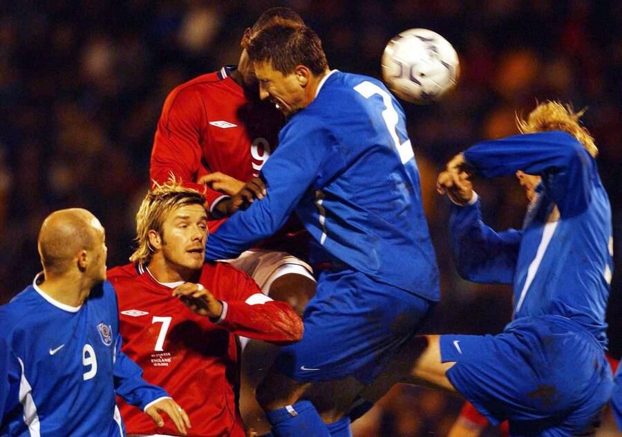 Slovensko vs. Anglicko, október 2002, kvalifikácia ME 2004