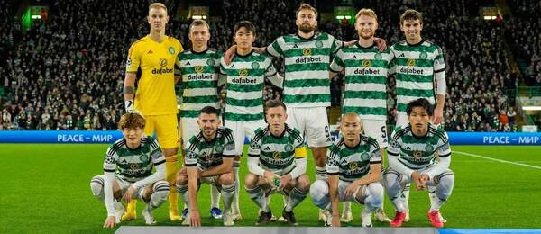 Celtic FC pred domácim zápasom proti Laziu Rím v Lige majstrov 2023/24