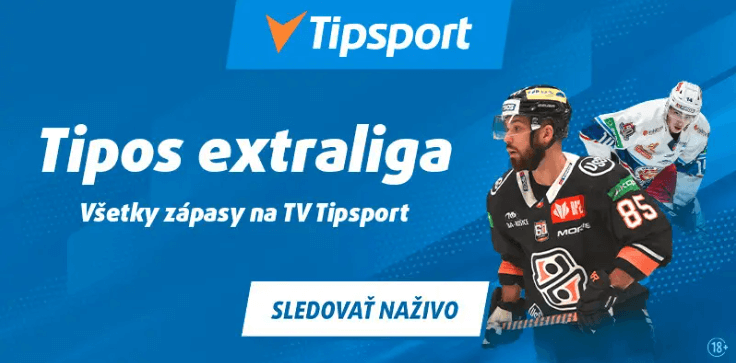 Sledujte extraligu exkluzívne na TV Tipsport.