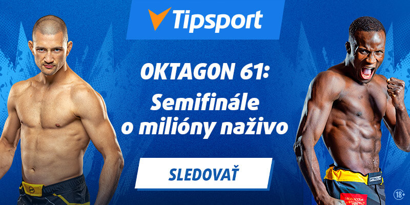 Stavte si a sledujte Oktagon 61 na Tipsporte!