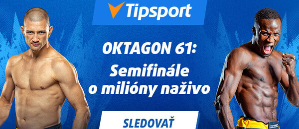 Stavte si a sledujte Oktagon 61 naživo na TV Tipsport!