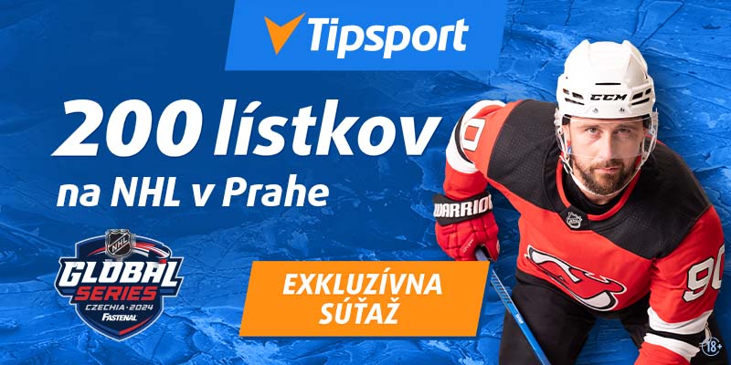 Kliknite SEM a zahrajte si o 200 lístkov na NHL 2024 v Prahe