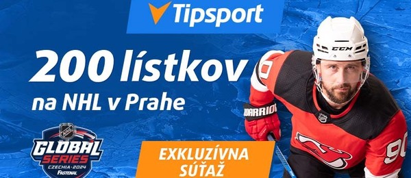 Kliknite SEM a zahrajte si o 200 lístkov na NHL 2024 v Prahe