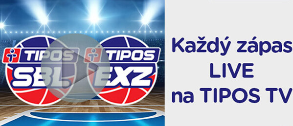 Každý zápas basketbalovej extraligy LIVE na TIPOS TV!