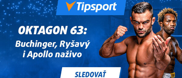 Sledujte turnaj Oktagon 63 naživo na Tipsport TV!