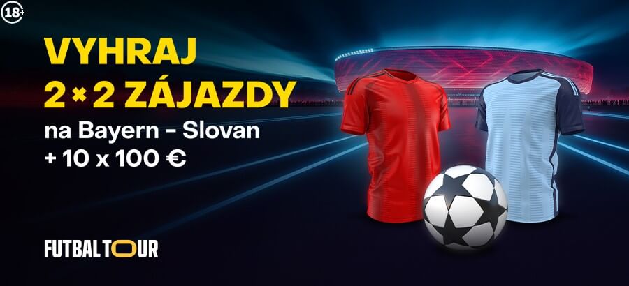 Registrujte sa TU a zahrajte si o zájazd na Slovan v Lige majstrov