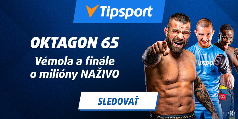 Celý Oktagon 65 si pozriete naživo v Tipsporte.