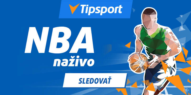 Kliknite SEM a sledujte NBA naživo na Tipsport TV