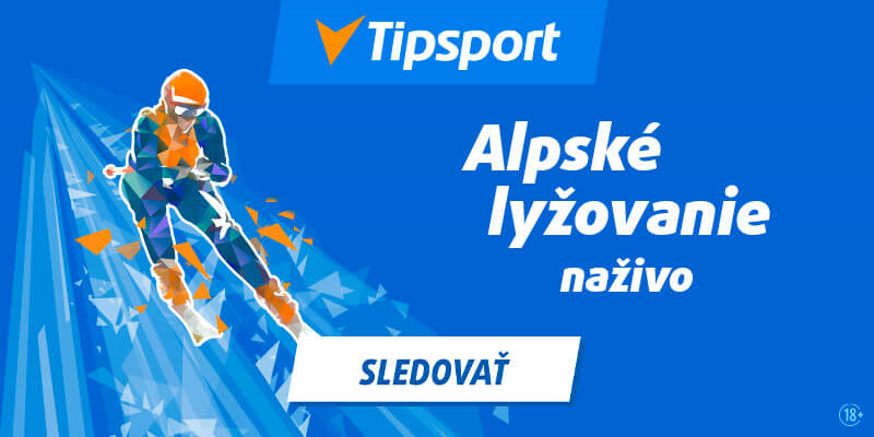 Sledujte naživo piatkové preteky Super G mužov zo švajčiarskeho Wengenu na Tipsport TV!