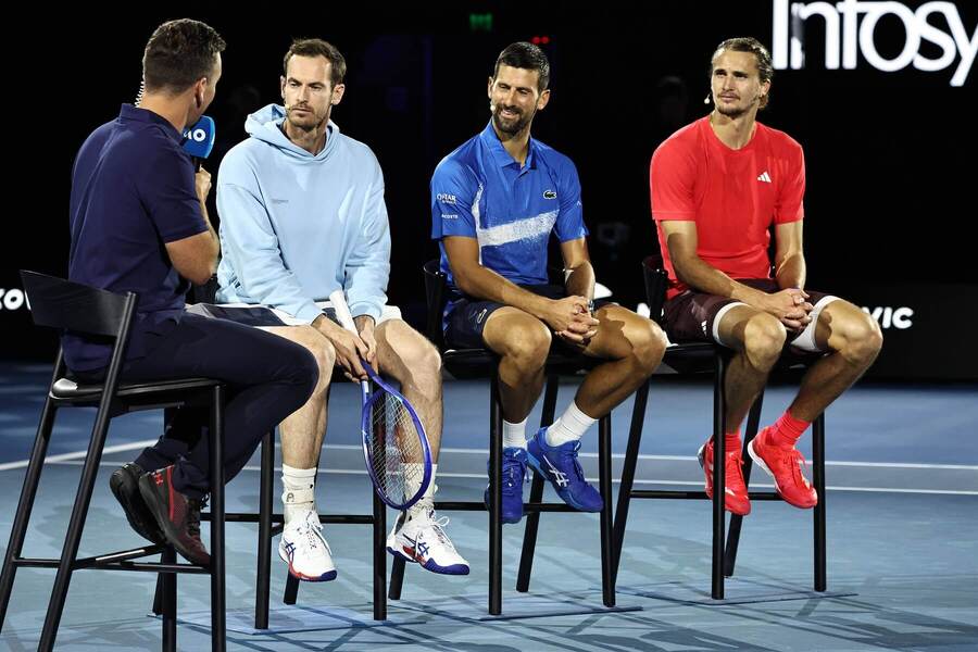 Andy Murray, Novak Djokovic, Alexander Zverev