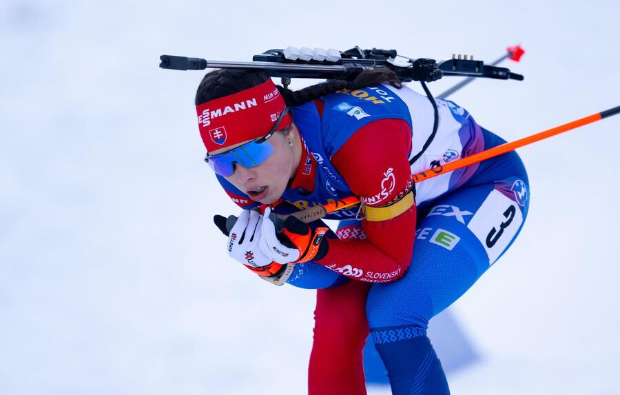 Ema Kapustová (Slovensko) obhajuje bronz z vytrvalostných pretekov.