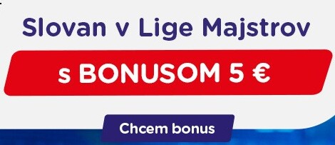 Registrujte sa TU a tipujte Bayern vs. Slovan v Tipose