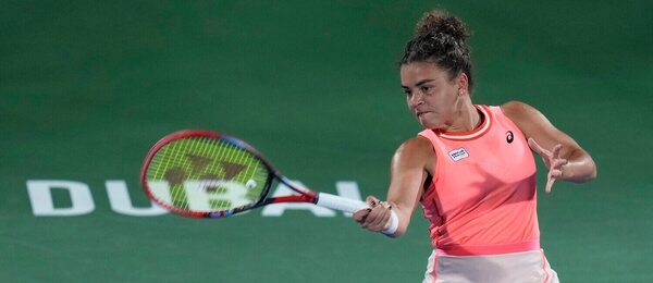 Jasmine Paolini na turnaji WTA 1000 Dubai