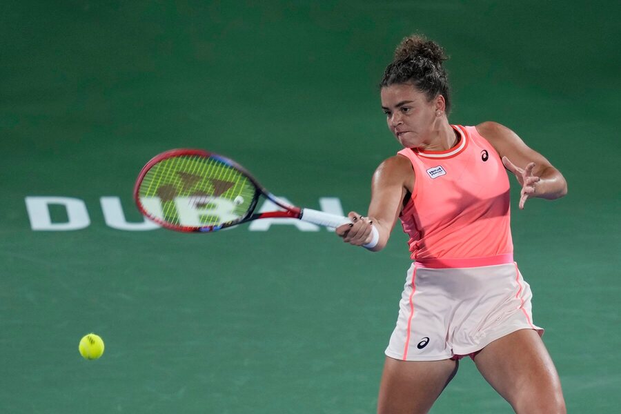 Jasmine Paolini na turnaji WTA 1000 Dubai