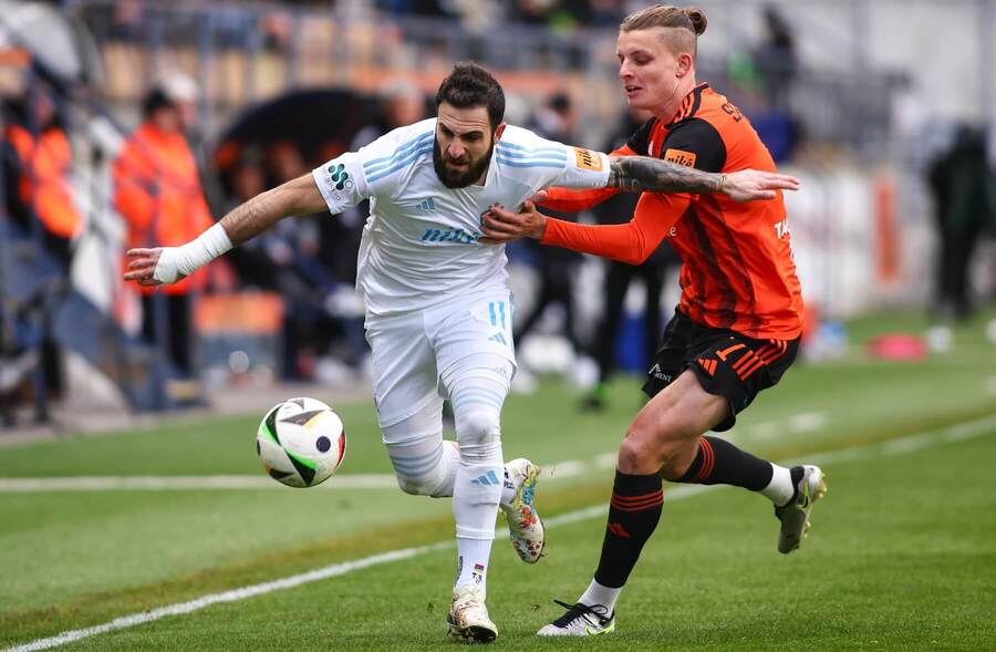 Tigran Barseghjan (Slovan Bratislava) je s 15 gólmi najlepším strelcom Niké ligy.