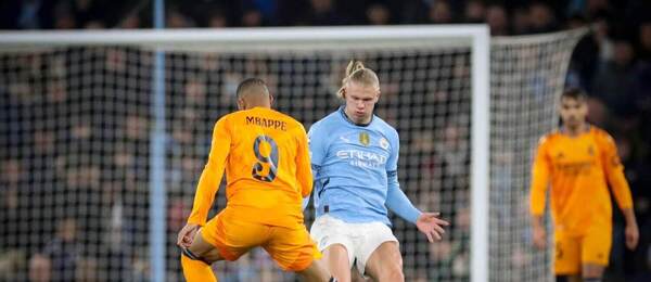 Kylian Mbappé (Real) vs. Erling Haaland (Man City) v prvom zápase.